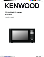 Kenwood K25MB12 Instruction Manual