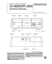 Kenwood CD-4900M Service Manual