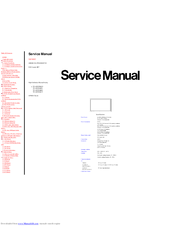 Panasonic TH-42PHD6UY Service Manual