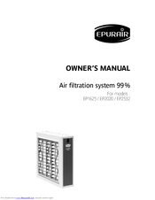 Epurair EP2020 Owner's Manual