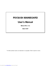 Tekram Technology P5V30-B4 User Manual