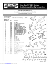 Otter Outdoors Pro XT 1200 Installation And Setup Instructions