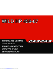GAS GAS WILD HP 450-07 User Manual