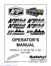 Argo 6x6 Bigfoot Manuals Manualslib