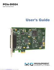 MC PCIe-DIO24 User Manual