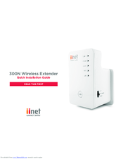 iiNet 300N Wireless Extender Quick Installation Manual