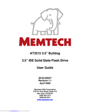 Memtech AT3515 User Manual