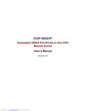 Rainbow Technologies ICOP-6052VF User Manual