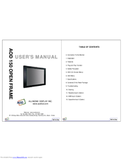 AOD 150 User Manual