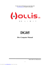 Hollis DG05 Manual