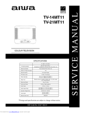 Aiwa TV-21MT11 Service Manual