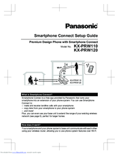 Panasonic KX-PRW110 Setup Manual