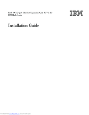 IBM NetXen 10Gb2-Port Ethernet Expansion Card Installation Manual