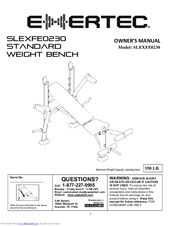 Exertec SLEXFE0230 Owner's Manual