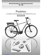 Pantherwerke Pedelec Operating Instructions Manual