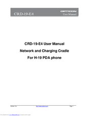 Opticon CRD-19-E4 User Manual