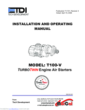 Tdi T100-V Manuals | ManualsLib