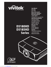 Vivitek D5185HD Series User Manual