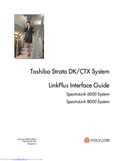 Toshiba SpectraLink 6000 System Interface Manual
