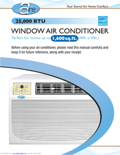 Perfectaire Air Conditioner User Manual