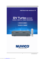 Nuvico DV Turbo NVDV4-8000 Instruction Manual