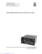 Red Hen Systems sDVR User Manual
