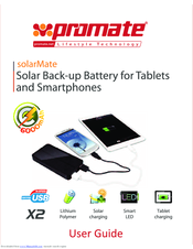 Promate solarMate User Manual