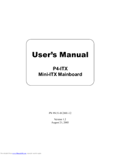 INSIGHT P4-ITX User Manual