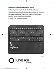 Chesskin GEUKBA11 User Manual