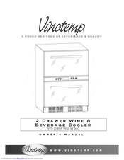 Vinotemp VT - DRAW2WBC Owner's Manual