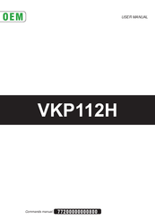 Custom Audio Electronics VKP112H User Manual