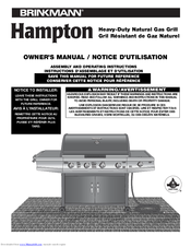 Brinkmann Hampton 810-8446-N Owner's Manual