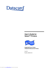 DataCard ImageCard Select User Manual