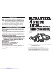 Ultra Steel AP00962G Instruction Manual