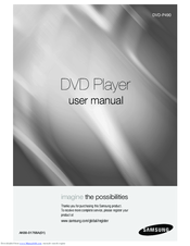 Samsung DVD-P490 User Manual