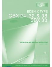 Halstead Eden CBX Installation And Servicing Instructions