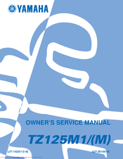 Yamaha TZ125M1 Owner's Service Manual