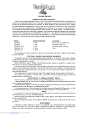 Tigershark TigerShark Plus Owner's Manual