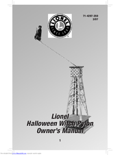Lionel Helicopter Pylon Owner's Manual