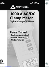 Amprobe AD105A User Manual