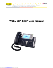 Well Well SIP-T28 User Manual