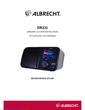 Albrecht DR333 Instruction Manual