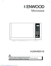 Kenwood K25MSS10 Owner's Manual