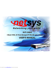 Netsys NVF-2400S User Manual