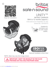 safe n sound unity infant carrier