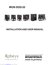 Brunner Iron dog 02 Installation And User Manual