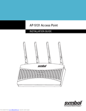 Symbol AP5131D Installation Manual