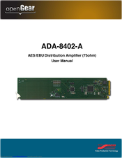 Opengear ADA-8402-A User Manual