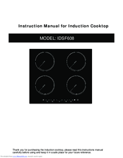 Elfa IDSF608 Instruction Manual