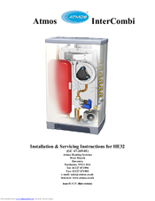 Atmos InterCombi HE32 Installation & Servicing Instructions Manual